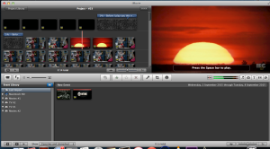 Making the Video in iMovie